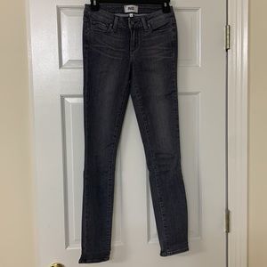 Grey pair of skinny PAIGE jeans.  Barely worn.